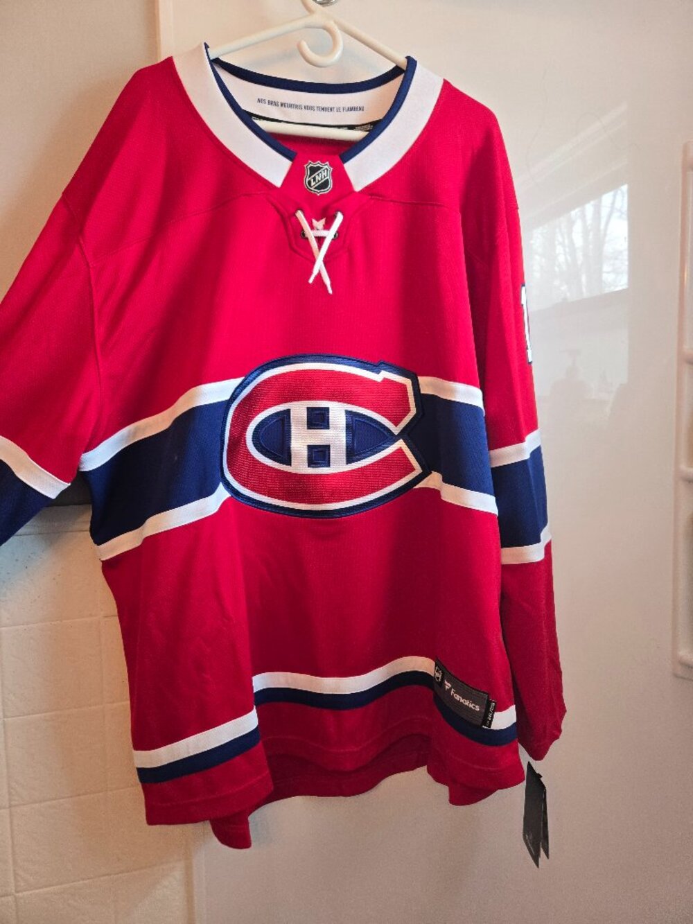 Montreal Canadiens Cole Caufield Home Jersey Men's 2XL